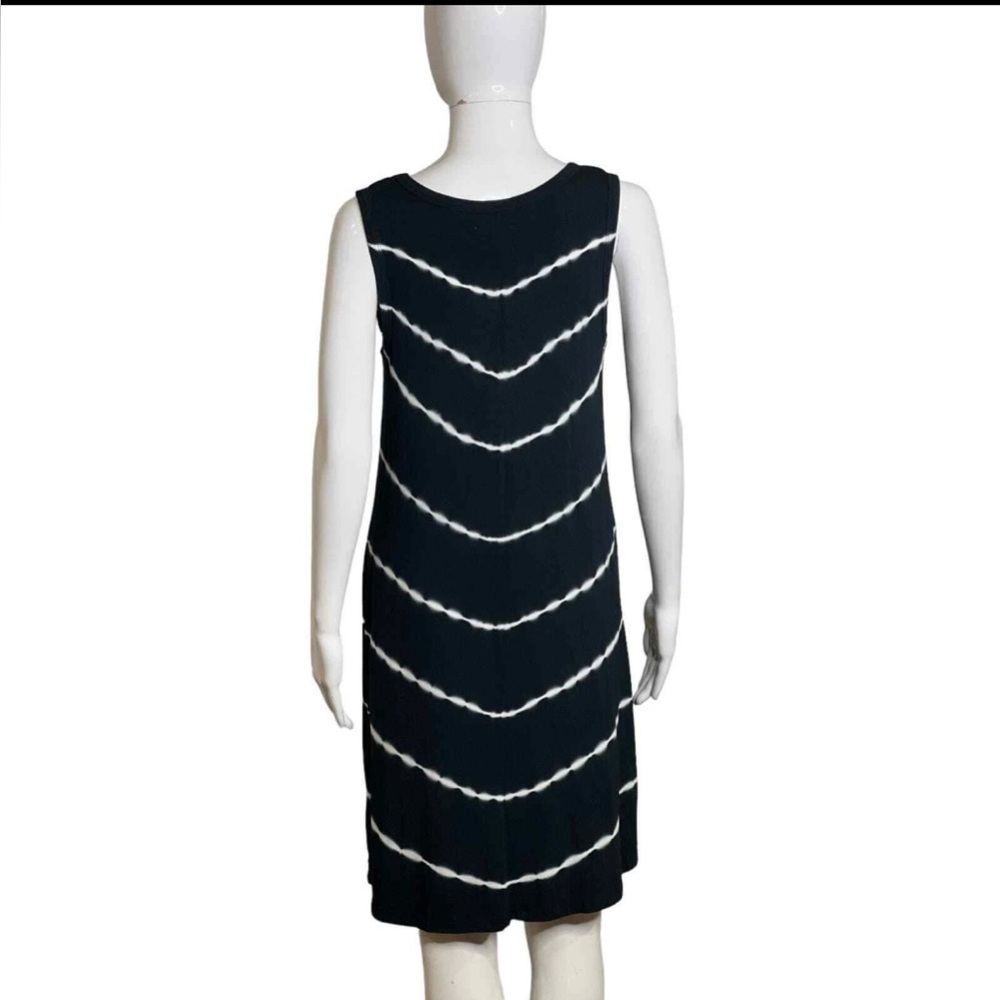 Thread & Supply for Anthropologie Black White Midi Dress | Women’s Medium - Picture 4 of 11